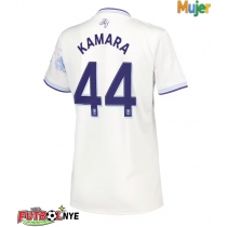 Camiseta Aston Villa Boubacar Kamara #44 Tercera Equipación para mujer 2025-26 manga corta